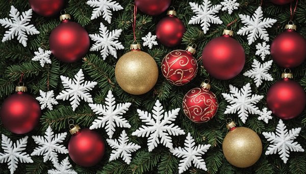 Decoraciones navideñas: cómo crear una guirnalda de bolas de nieve